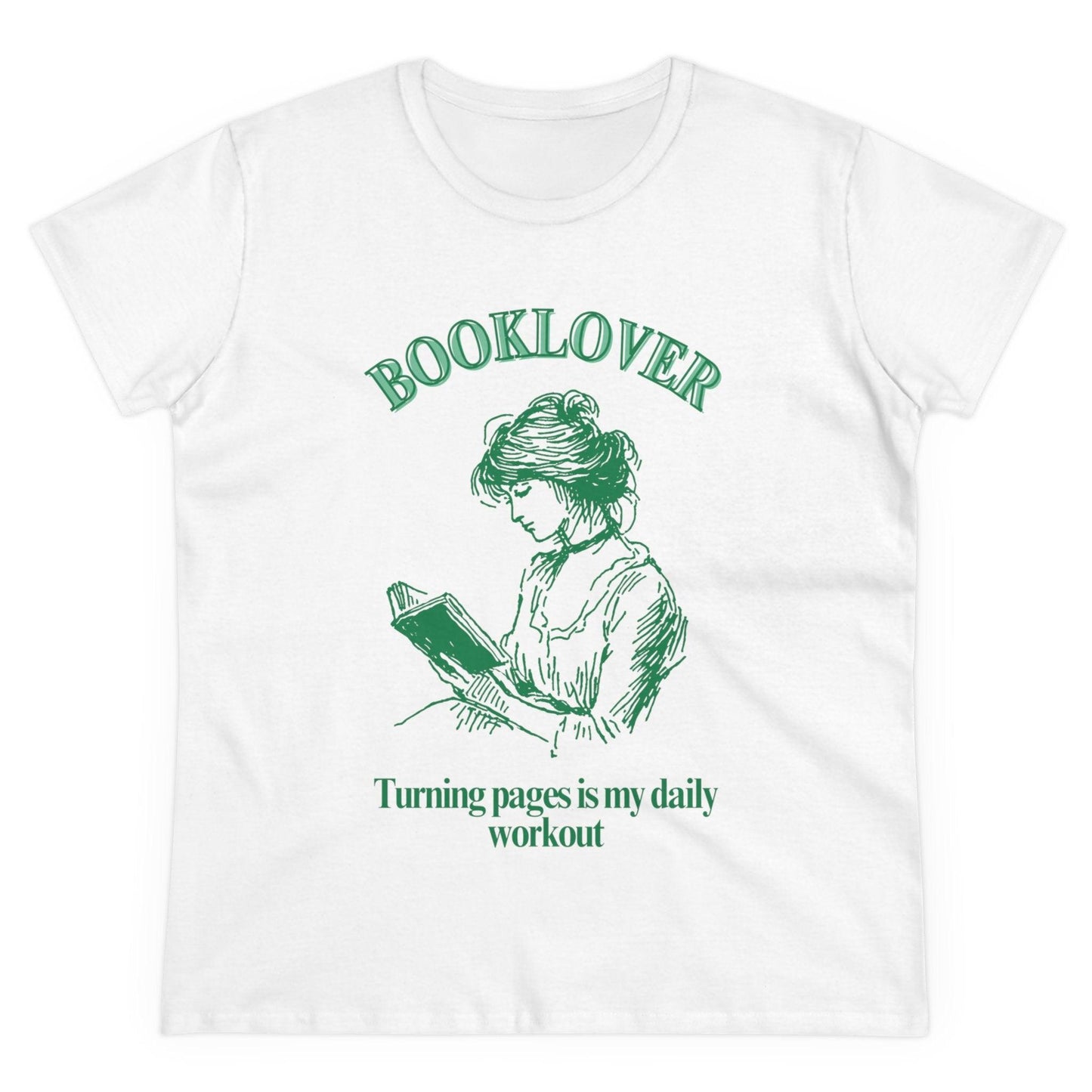 Book Lover's Women's Midweight Cotton Tee