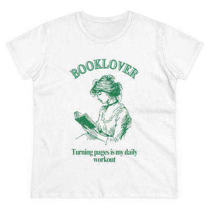 Book Lover's Women's Midweight Cotton Tee