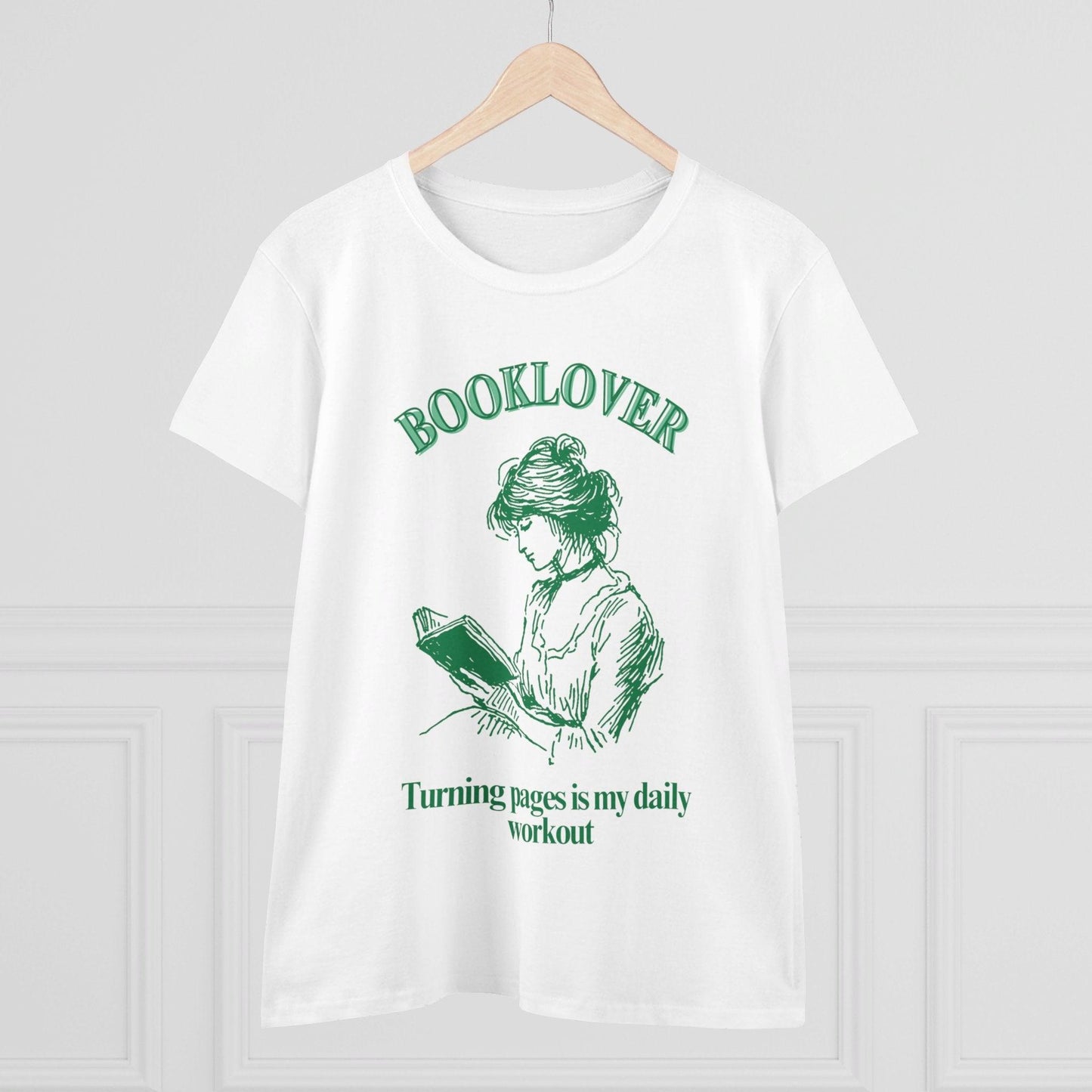 Book Lover's Women's Midweight Cotton Tee