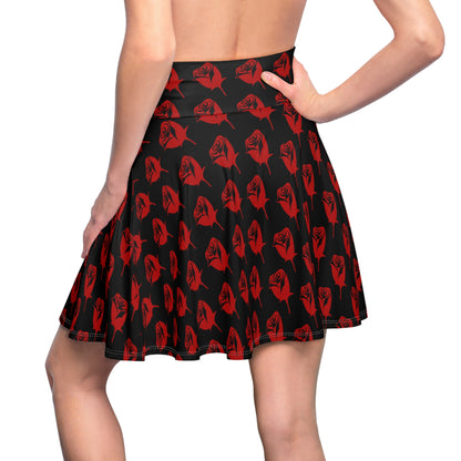 Passion Rose Skater Skirt