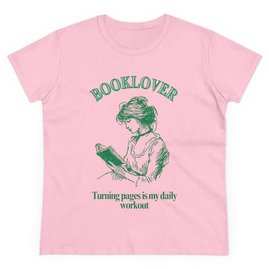 Book Lover's Women's Midweight Cotton Tee