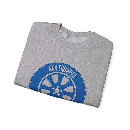 Gear up for adventure with our Off-Roading 4x4 Crewneck Sweatshirt