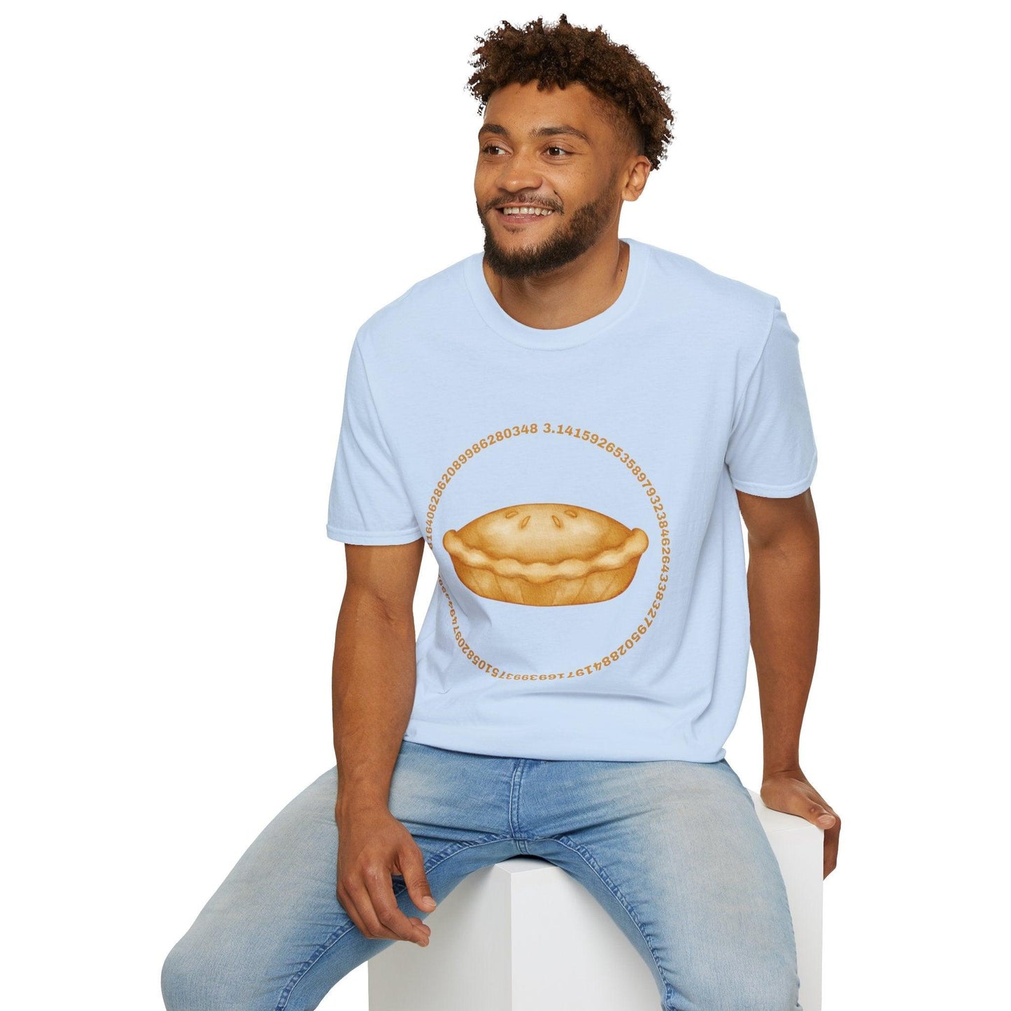 Pi Lover T-Shirt - Funny Meat Pie Design