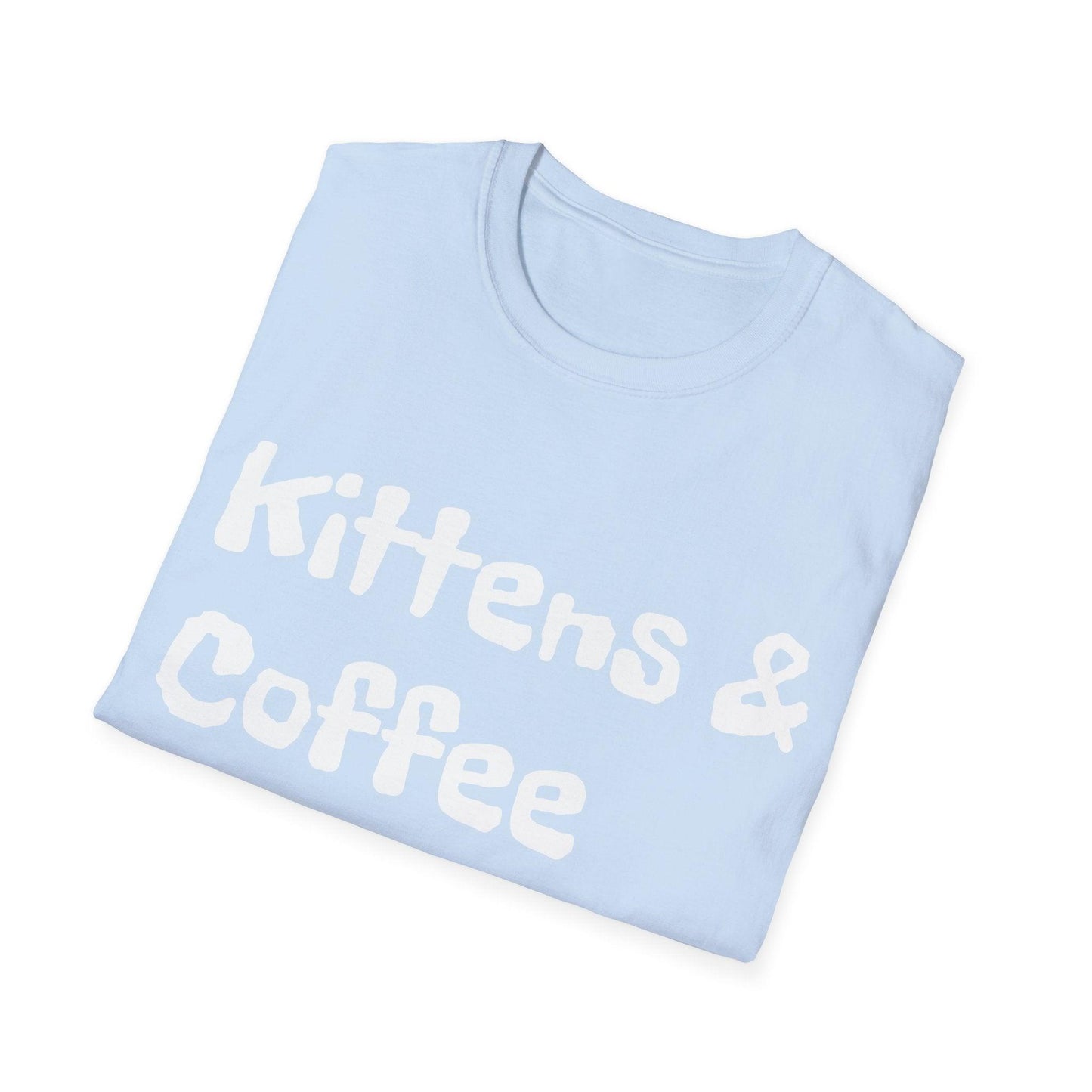 Kittens and Coffee Softstyle T-Shirt