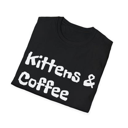 Kittens and Coffee Softstyle T-Shirt