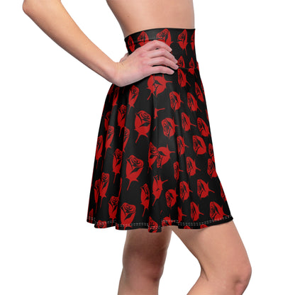 Passion Rose Skater Skirt