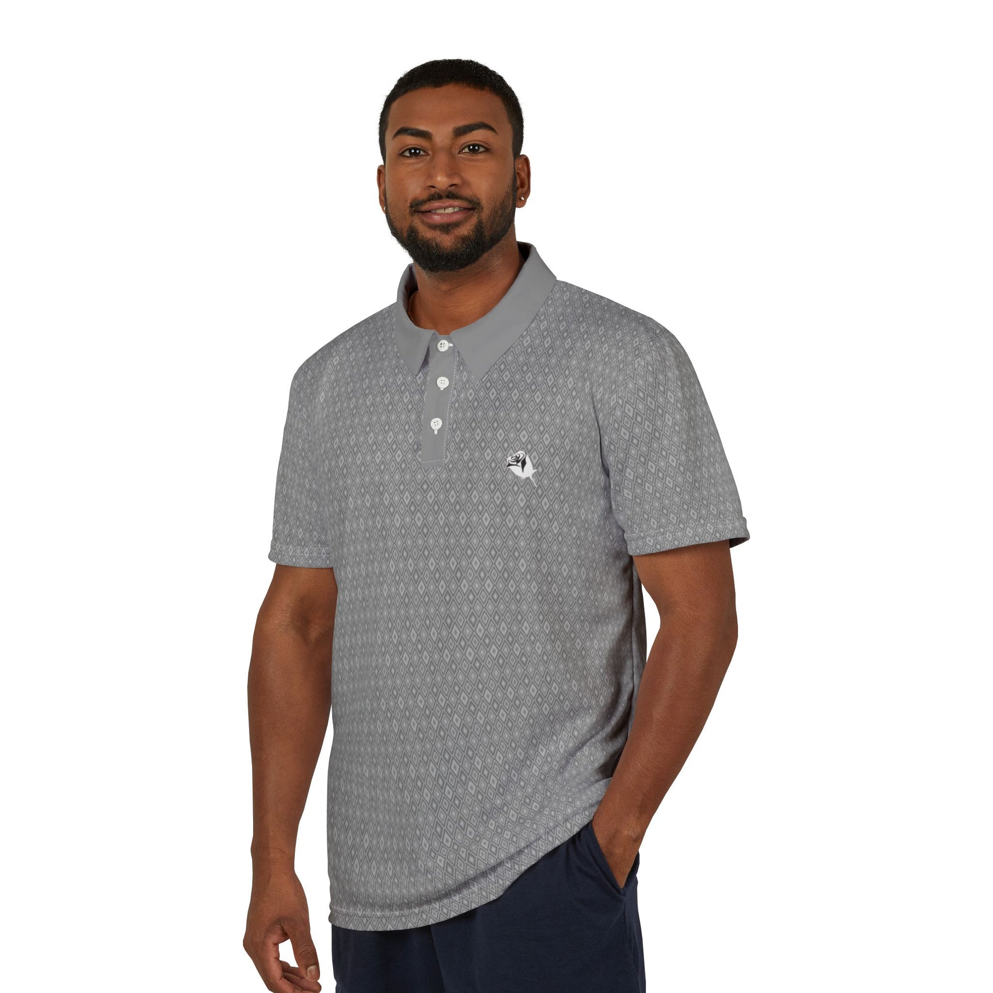 White Diamond Polo Shirt - Goodfella