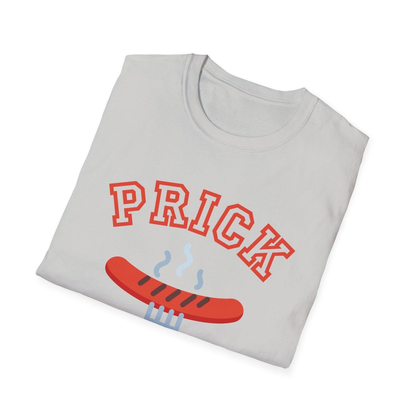 Unisex T-Shirt Prick with a Fork Humorous BBQ Theme