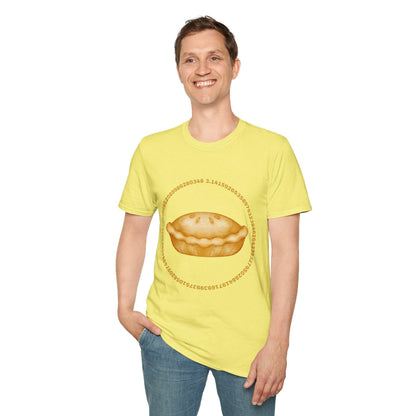 Pi Lover T-Shirt - Funny Meat Pie Design