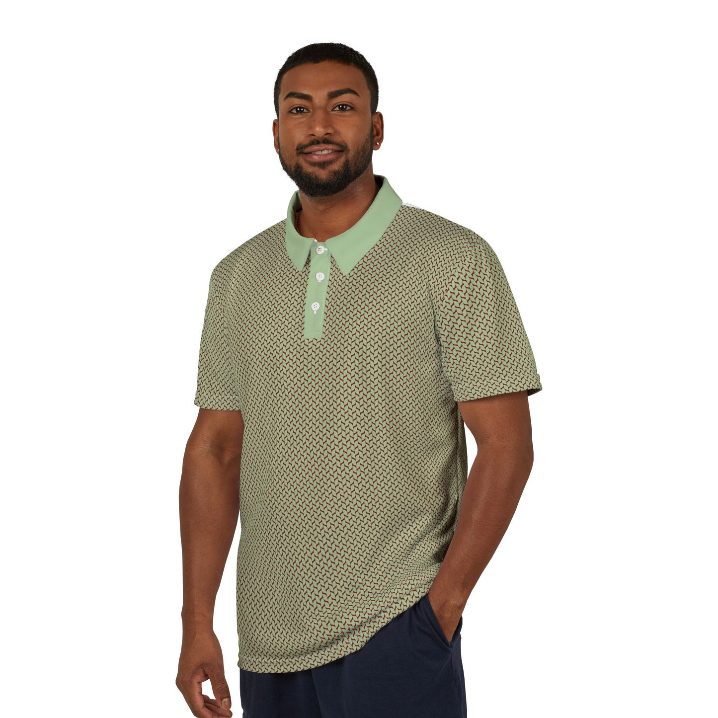 Fairway Retro Geometric Golf Shirt