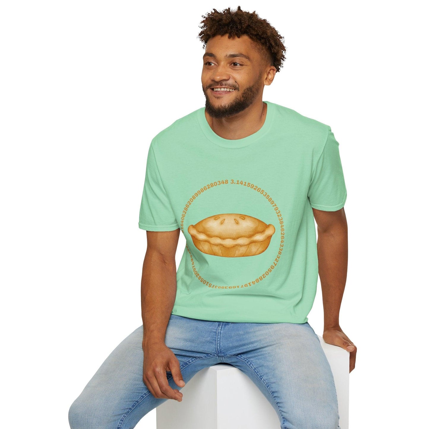 Pi Lover T-Shirt - Funny Meat Pie Design