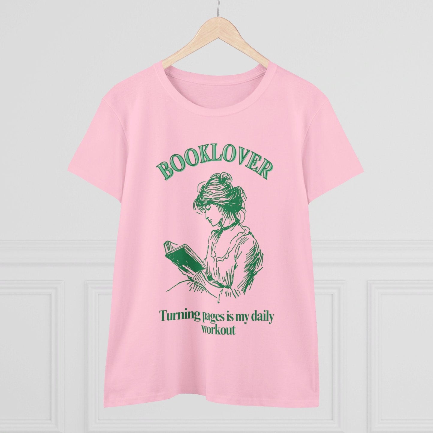 Book Lover's Women's Midweight Cotton Tee