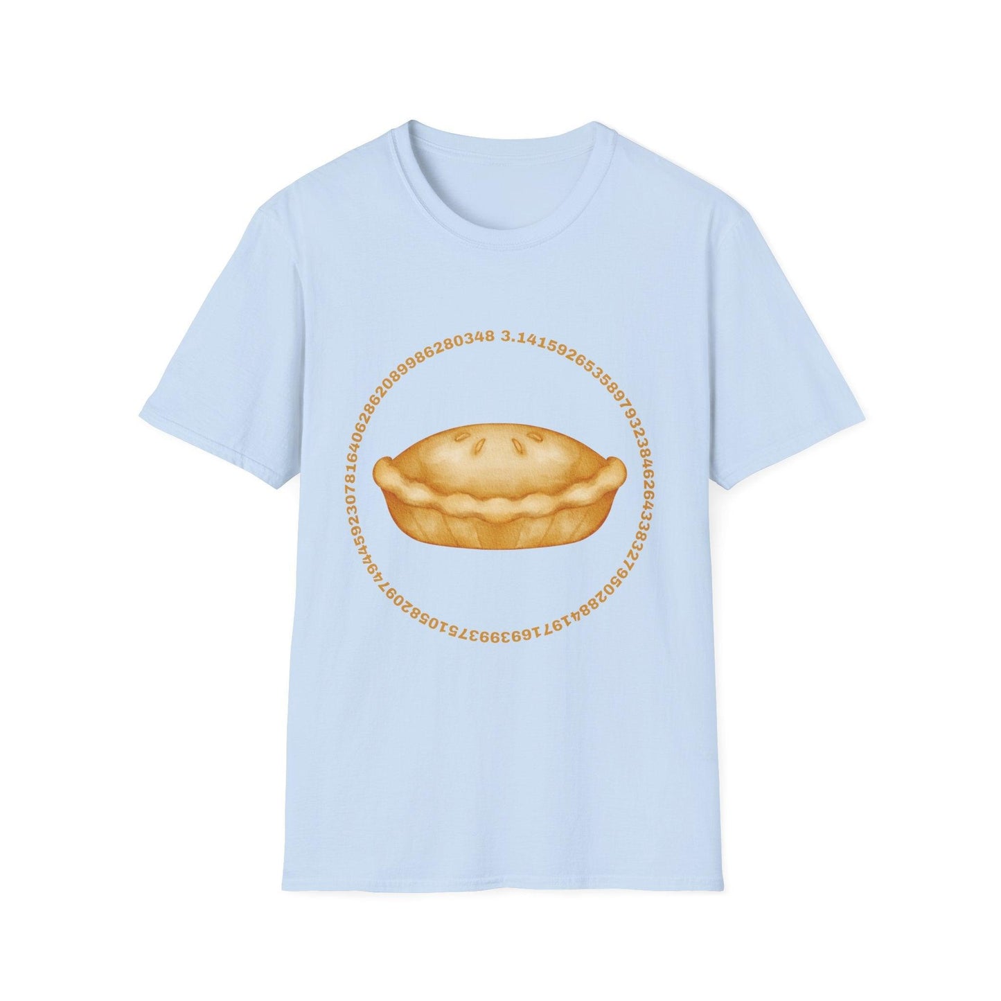 Pi Lover T-Shirt - Funny Meat Pie Design