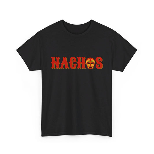 Nachos and Mexican Wrestling Fan T-Shirt