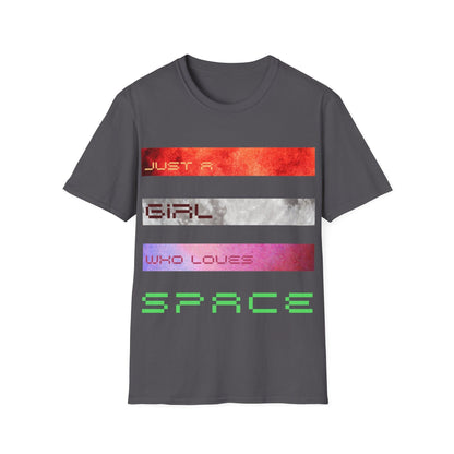 Just A Girl Who Loves Space T-Shirt