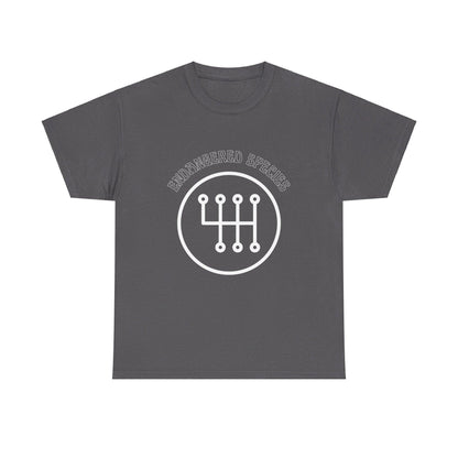 Endangered Species Manual Stick Shift Drivers Tee