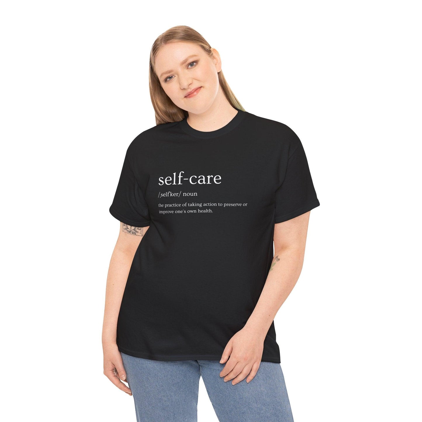 T-Shirt Self Care Dictionary Definition Unisex Tee