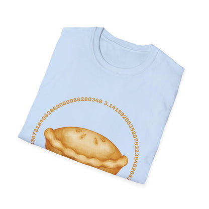 Pi Lover T-Shirt - Funny Meat Pie Design