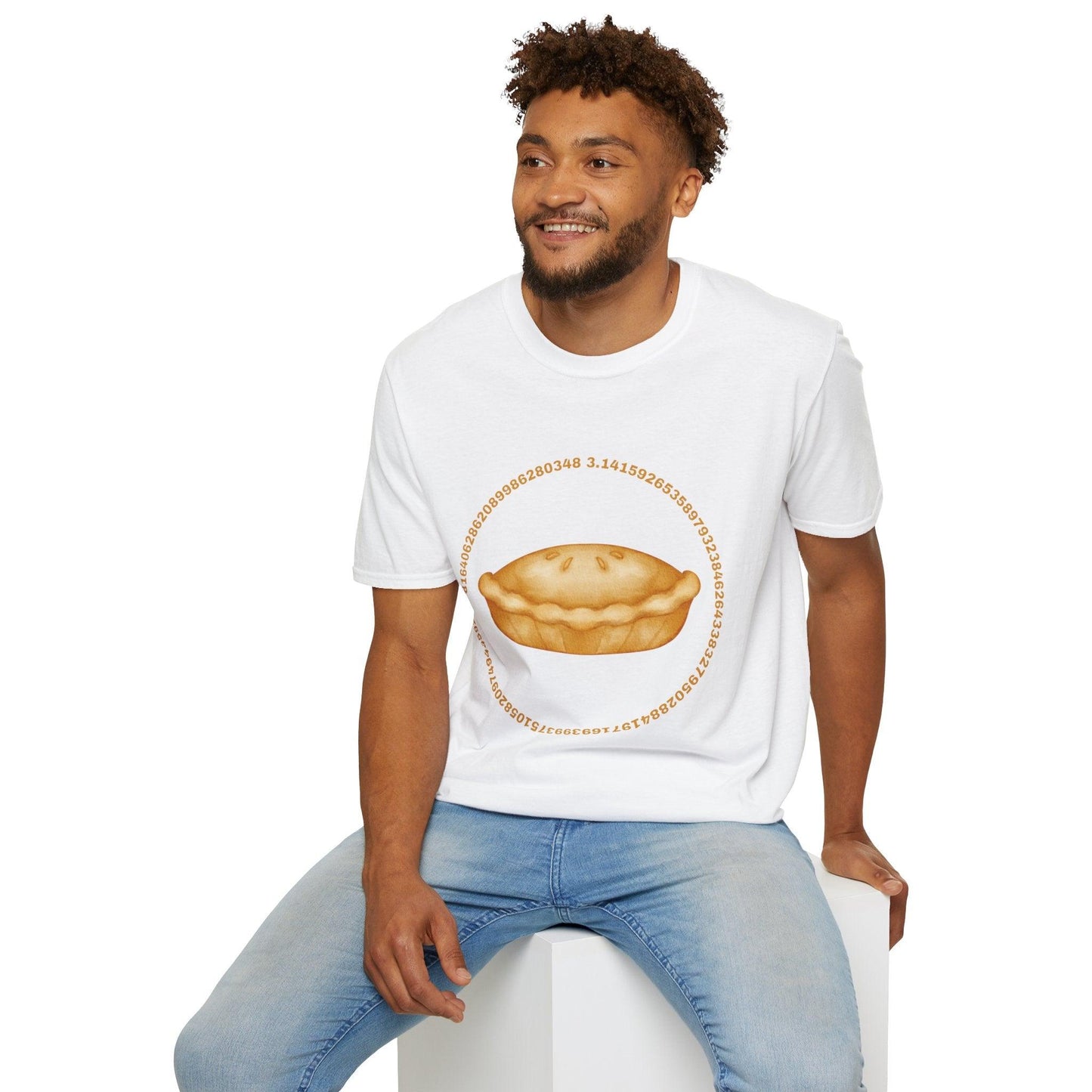 Pi Lover T-Shirt - Funny Meat Pie Design