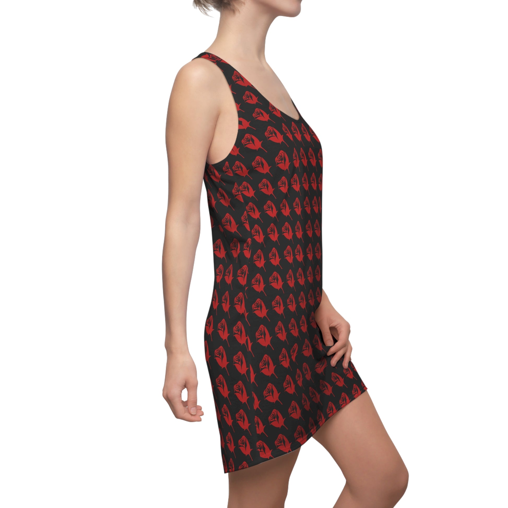 Red Rose Racerback Dress - Goodfella