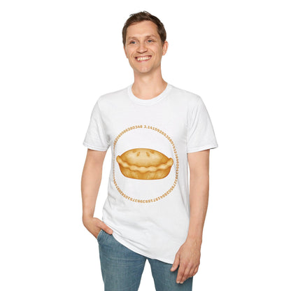 Pi Lover T-Shirt - Funny Meat Pie Design