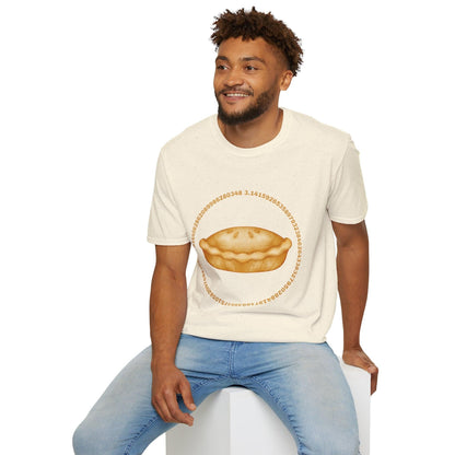 Pi Lover T-Shirt - Funny Meat Pie Design