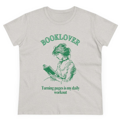 Book Lover's Women's Midweight Cotton Tee