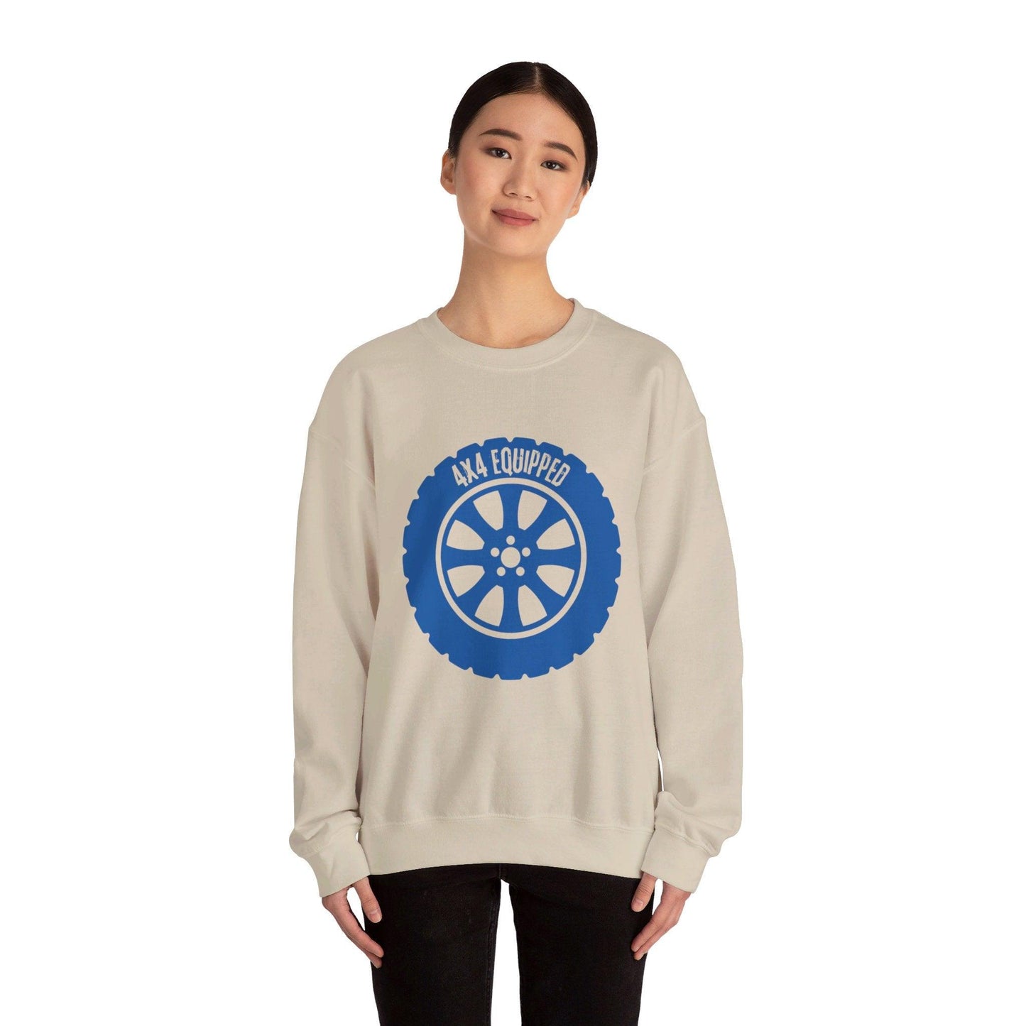 Gear up for adventure with our Off-Roading 4x4 Crewneck Sweatshirt