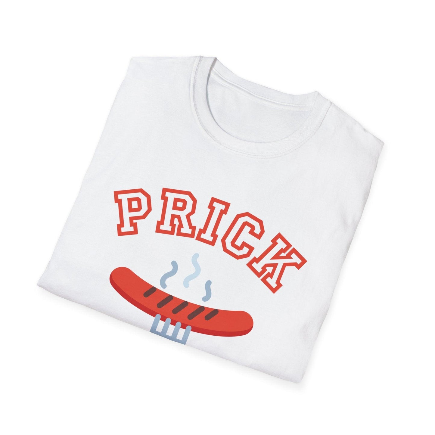 Unisex T-Shirt Prick with a Fork Humorous BBQ Theme