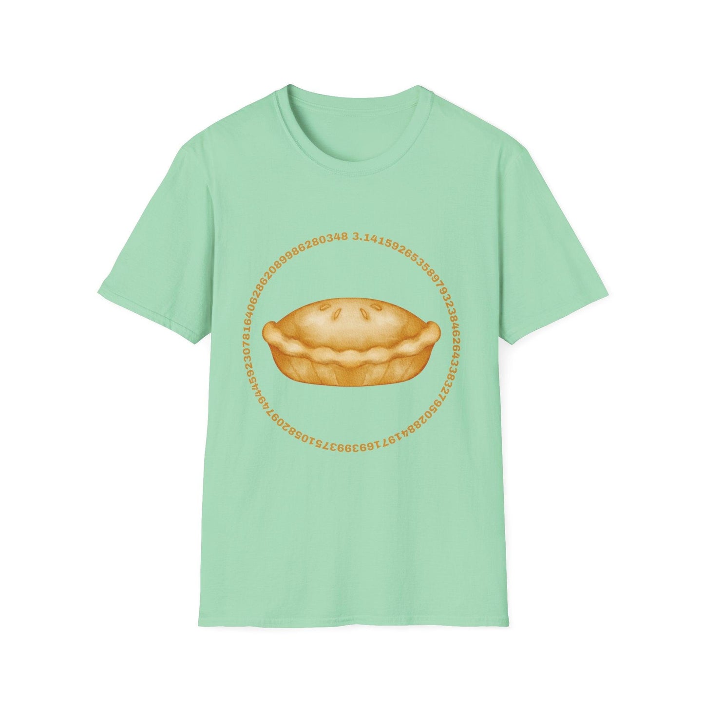 Pi Lover T-Shirt - Funny Meat Pie Design