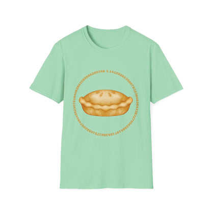 Pi Lover T-Shirt - Funny Meat Pie Design