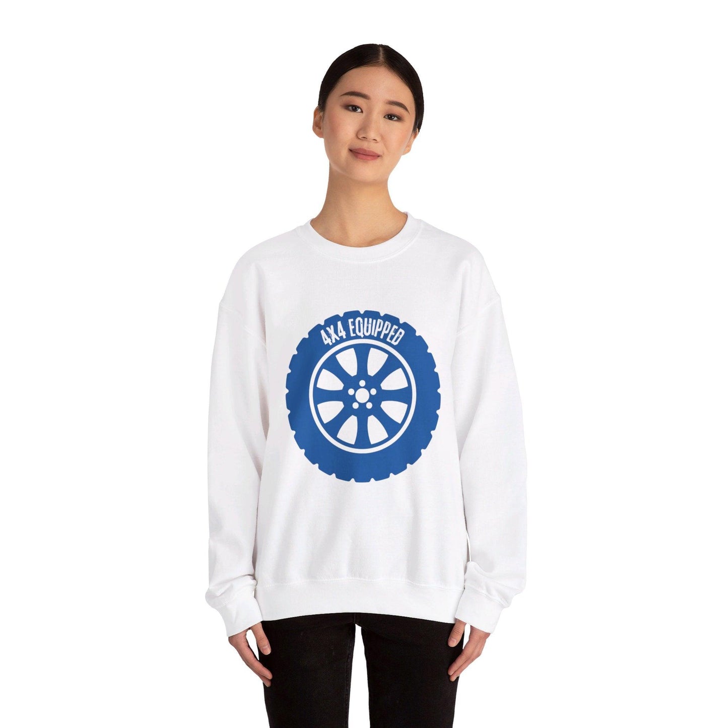 Gear up for adventure with our Off-Roading 4x4 Crewneck Sweatshirt