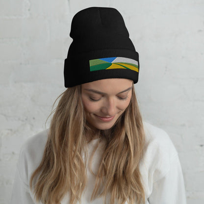 Miami Gold Coast Embroidered Beanie