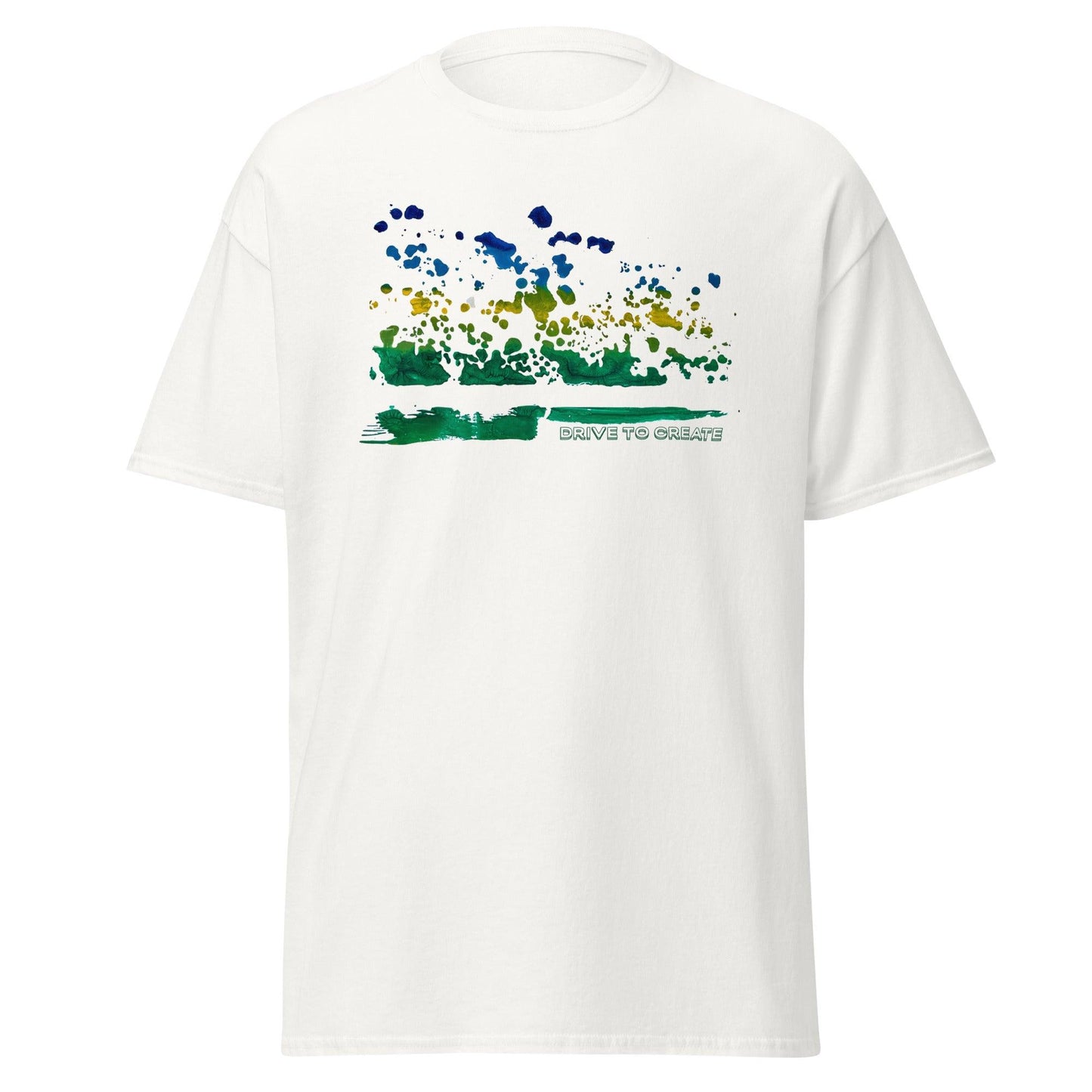 Abstract Landscape Gel Plate Unisex classic tee