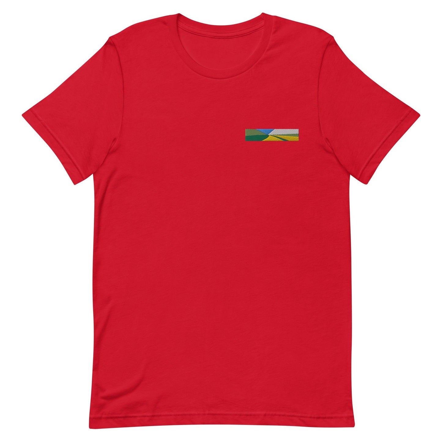 Miami Fenceline Artwork Embroidered T-Shirt